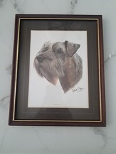 Schnauzer Dog Pitcher 9 Inches Across 11 Inches Down
