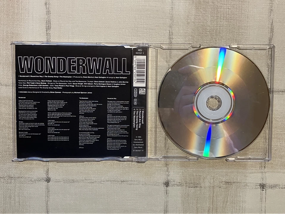 3 CDs Oasis Maxi-Singles 1995 Roll With It Wonderwall Don't Look Back In Anger - Bild 3 von 4