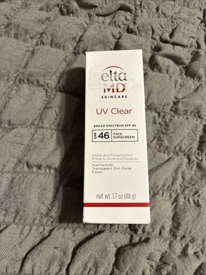 Elta MD UV Clear Broad Spectrum SPF 46 Face Sunscreen 1.7oz/48g Exp 2028