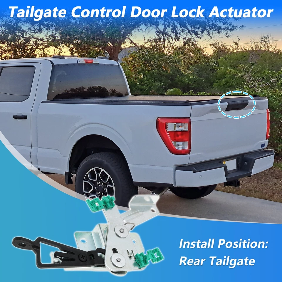 Cerradura de puerta de control de puerta trasera para Ford F-150 F-250 F-350 F450 F550 NºF75Z9943170AA Foto 3 de 4