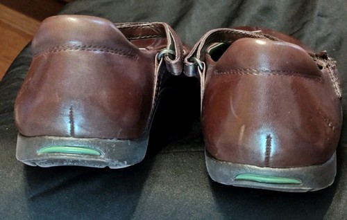 Zapatos cómodos Earth Kalso Solar para mujer talla 6 B/M Mary Jane cuero marrón EE. UU. - Imagen 6 de 8