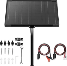 Voltset 10W 12V Solar Battery Charger Maintainer for Electrical Gate Opener