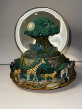 Disney Tree of Life Musical Snow Globe Retired - Read