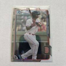 Rafael Devers Refractor Rookie Bowman Chrome 2015 #106 Rookie Refractor