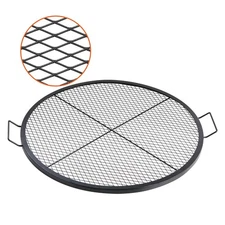 Uimoso 36 Inch Round Cooking Grate Fire Pit Grill Grate X-Marks Heavy-Duty Steel