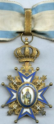 SERBIA - ORDER OF ST. SAVA 3rd CLASS