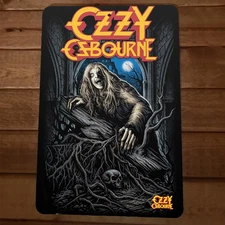 Ozzy Osbourne 8x12 Metal Wall Sign #7