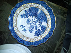 Johnson Brothers Real Old Willow Blue & White Plate England A8025 — photo 1