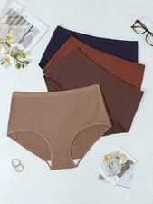 4 Culottes PlaisirLingerie Confort Grande Taille Lot Multicolore Neuf