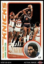 1978 Topps #66 Lonnie Shelton Knicks Oregon St 8 - NM/MT