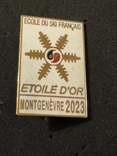 Pin’s Insigne Ski ESF Étoile D’Or Montgenevre 2023