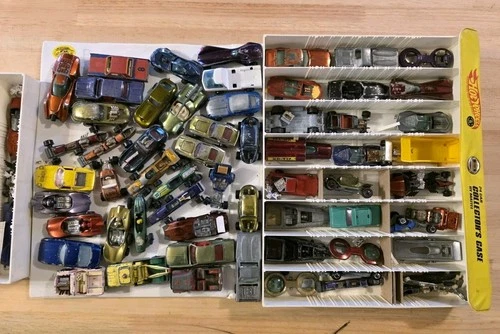 Vintage Hot Wheels Redline Carrying Case Johnny Lightning Junkyard Restore Parts