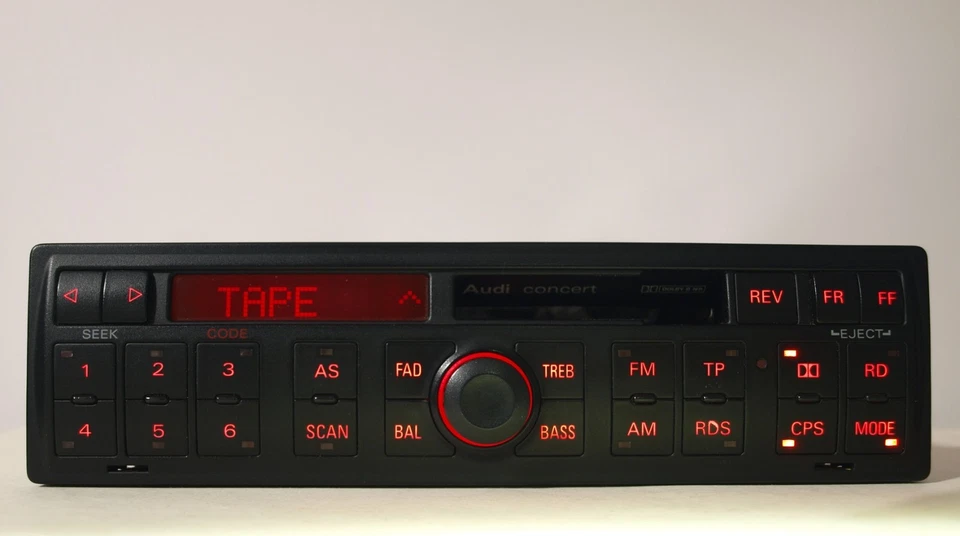 Audi Concert Plus 4B0035186E Autoradio Blaupunkt mit Code - Bild 2 von 4