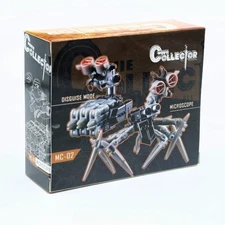 Reprint DR.WU MC-02 MICROSCOPE DISGUISE MDDE Metal Color Paint Ver.Action Figure