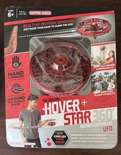 SEALED The Original Hover drone Star 360° Motion Controlled UFO - Red