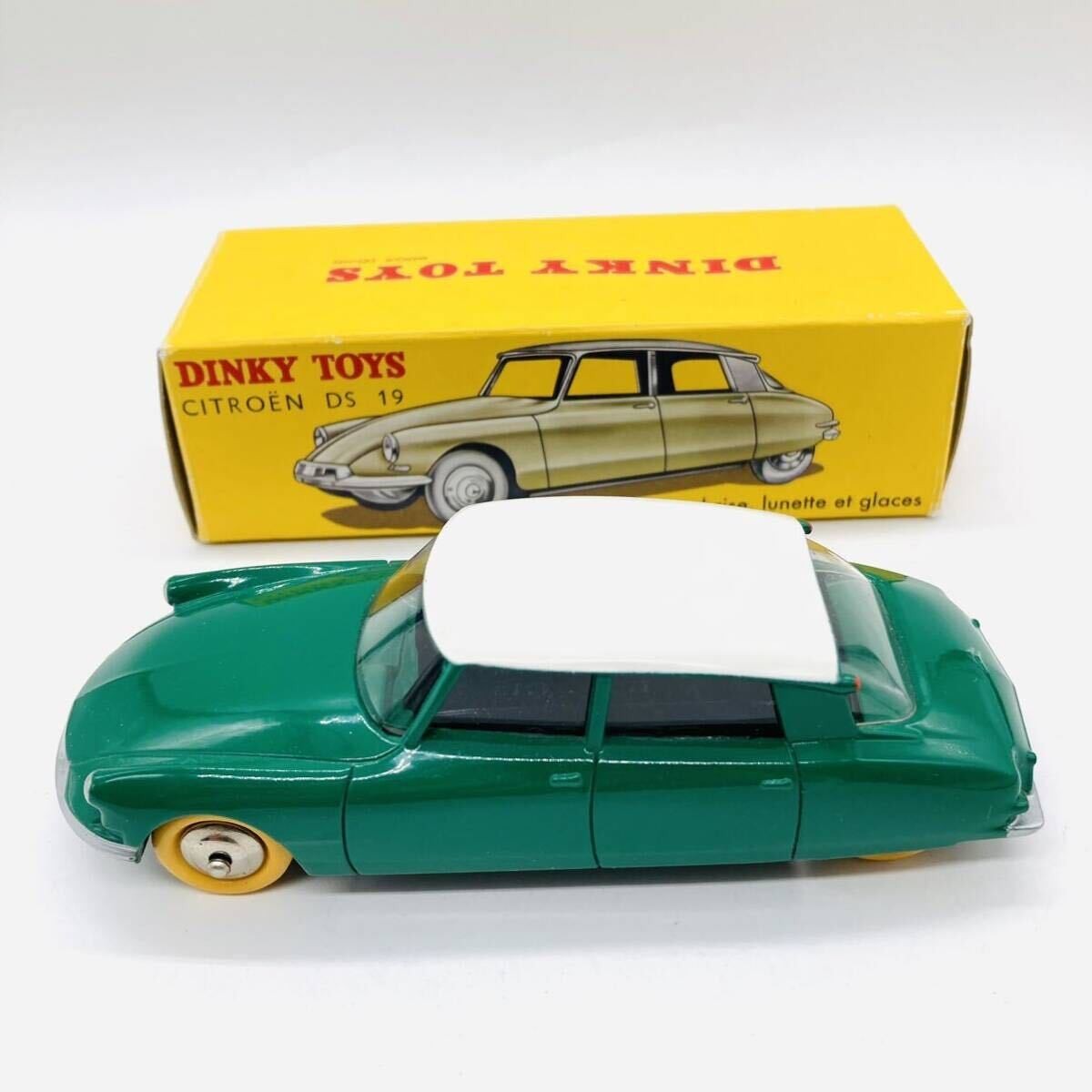 美品　仏製DINKY TOYS CITROEN DS19 ミニカー Yahoo!オークション -「シトロエンds19」(ディンキー) (自動車
