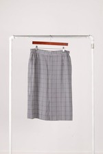 90's Givenchy Glamour 'Houndstooth' Pencil Skirt