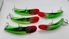 5-Vintage K12 USA Kwikfish Green Gold Pirate N.O.S