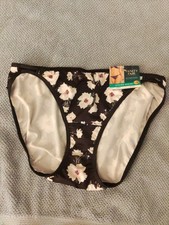-Vanity Fair Illumination String Bikini Panties 18108 Sz 8
