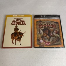Blazing Saddles (4K UHD, 1974) With Slipcover/No Digital Mel Brooks