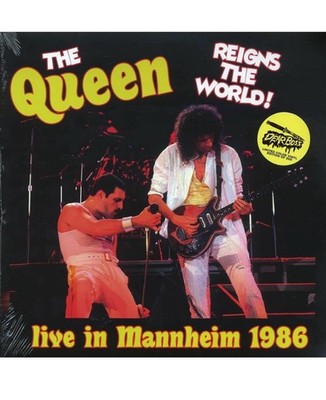 Queen - Reigns The World Live in Mannheim 1986 Ltd. Color Vinyl Record 2 LP