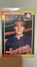 1989 Donruss John Smoltz Rookie Card RC #642