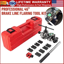 Pro 45° Brake Line Flaring Tool Repair Kit for 3/16", 1/4", 5/16", 3/8" Tube New