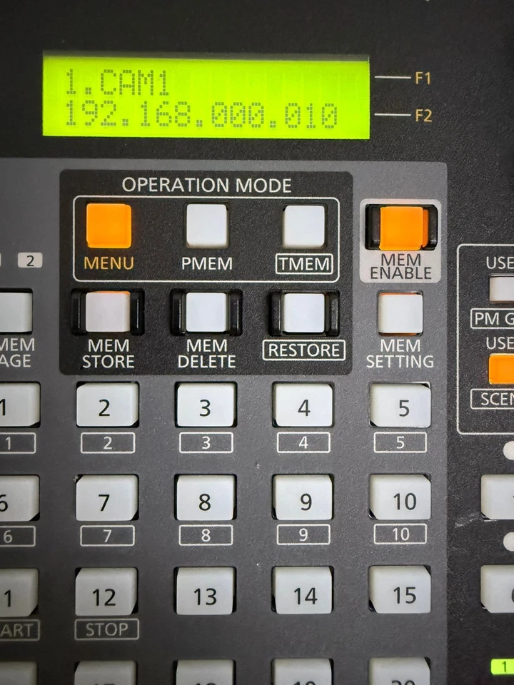 Panasonic Remote Camera Controller AW-RP120G, Without Power Supply - Image 4 of 4