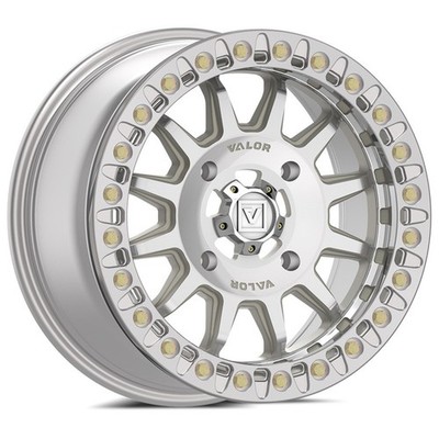 Valor Offroad Raw Machined V09 UTV Beadlock Wheel - 15x7 / +40mm (5+2) / 4x156