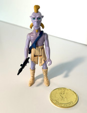 Vtg Kenner 1985 Star Wars Droids KEZ-IBAN figure Complete w Collector Coin