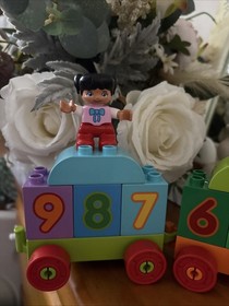Lego Duplo 10558 Number Train Count Set: Complete, No Box or Instructions (2013)