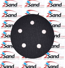 Closeout 2SAND 5 inch 5 Hole Pad Protector - Pack of 4 - Hook & Loop