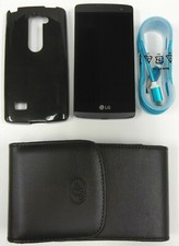 LG Leon H345 - Gray T-Mobile Android Smartphone - Bundled