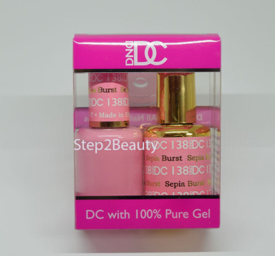 DND DC 001-144 Soak Off Gel Polish + Matching Nail Lacquer (Pick your colors)