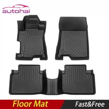 For Honda Accord Sedan 2008-2012 All Season TPE Floor Mats Liners 1st & 2nd Row