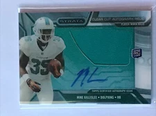 2013 Topps Strata Clear Cut Relics Mike Gillislee #CCAR-MGI Rookie Auto RC