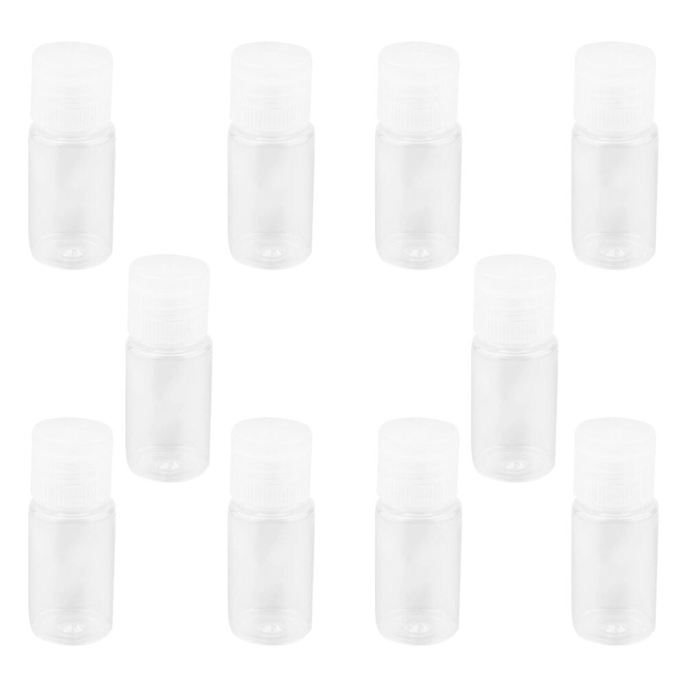 24 Pcs Makeup Dispensers Toiletries Clear Travel Lid Shampoo Ordinary eBay