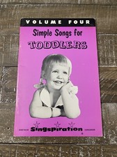 Simple Songs For Toddlers Vol 4 Song Book