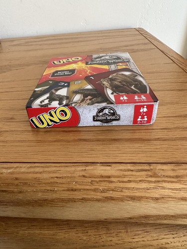 Mattel Jurassic World Uno Card Game - Picture 6 of 6