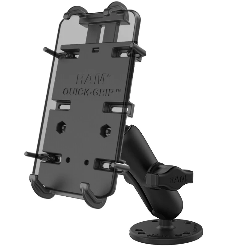 RAM Universal Flat Surface/Drill Down Mount: iPhone 16, 16 Pro, 16 Pro Max, Plus - Image 2 of 4