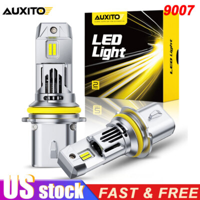 #ad AUXITO 9007 HB5 LED Headlight Bulbs High Low Beam 80000LM White Super Bright 2X $37.99