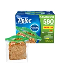 Ziploc Easy Open Tabs Sandwich Bags, 580 ct.
