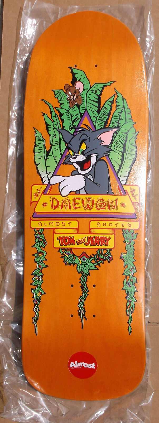 ALMOST X TOM & JERRY DAEWON SONG "PANTHER SCREENED" SKATEBOA