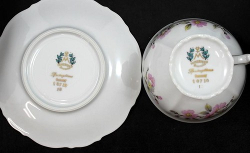 Mitterteich Springtime Group of 2 Cup & Saucer Sets - Picture 4 of 5