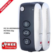 2x Remote Key For Bentley Continental Flying Spur 31button 315mhz Kr55wk45032