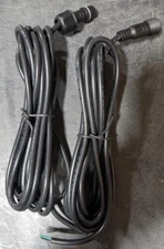 10ft RGB LED Waterproof Extension Cable | IP67 Male and Female Quick Connectors