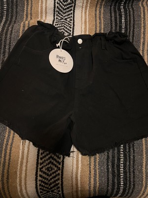 DENIM PAPER BAG SHORTS Women's 6 NWT | eBay