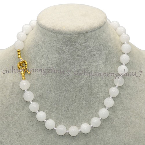Natural 6/8/10/12/14mm Round Multicolor Gemstone Beaded Jewelry Necklace 18'' - Picture 212 of 221