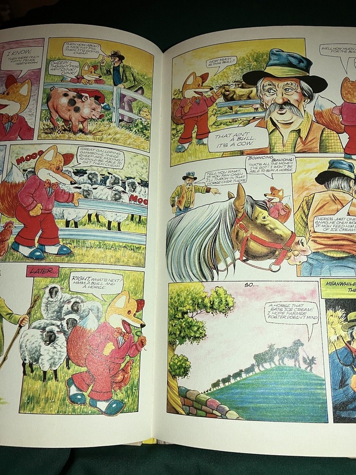 Vintage 1976 Basil Brush Annual eBay