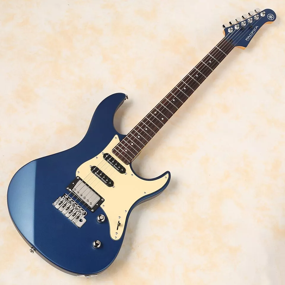 YAMAHA PACIFICA612VIIX MSB Matte Silk Blue With Electric Guitar w